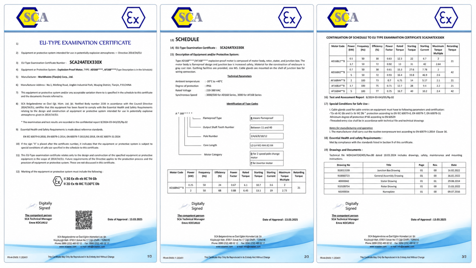 02 Explosion-proof Motor AD168