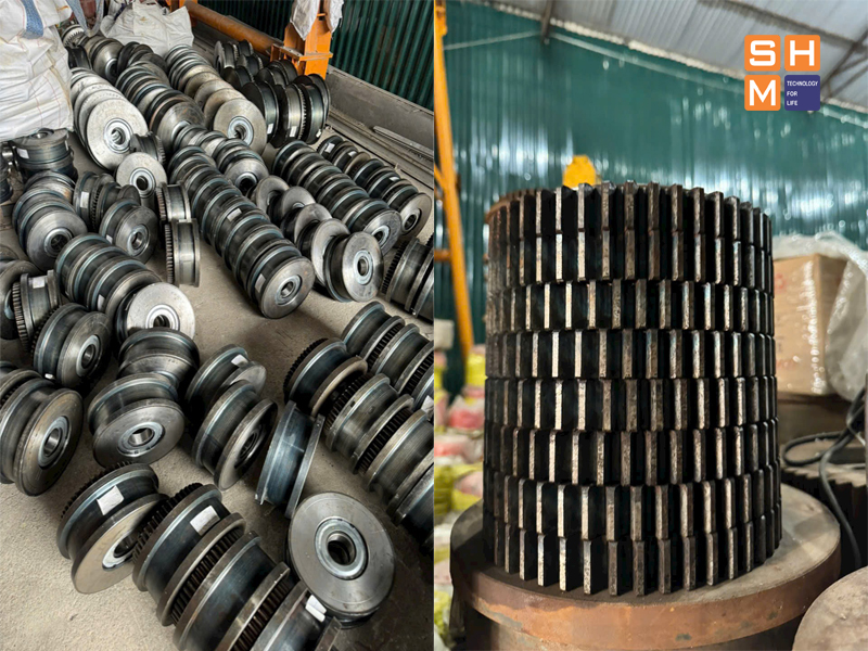Bánh xe cầu trục TQ do SHM nhập khẩu - ảnh 1