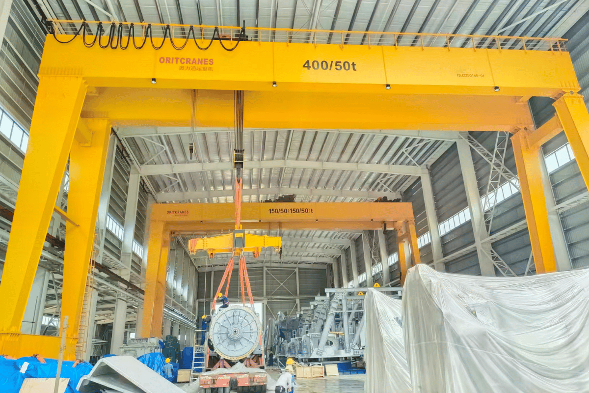 Cổng trục tải trọng từ 50 đến 400 tấn Oritcranes - WorldHoists-1