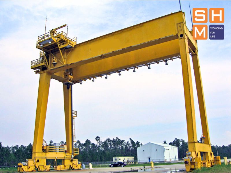 SHM - Đơn vị thi công, lắp đặt cổng trục dầm đôi 100 tấn uy tín nhất hiện nay