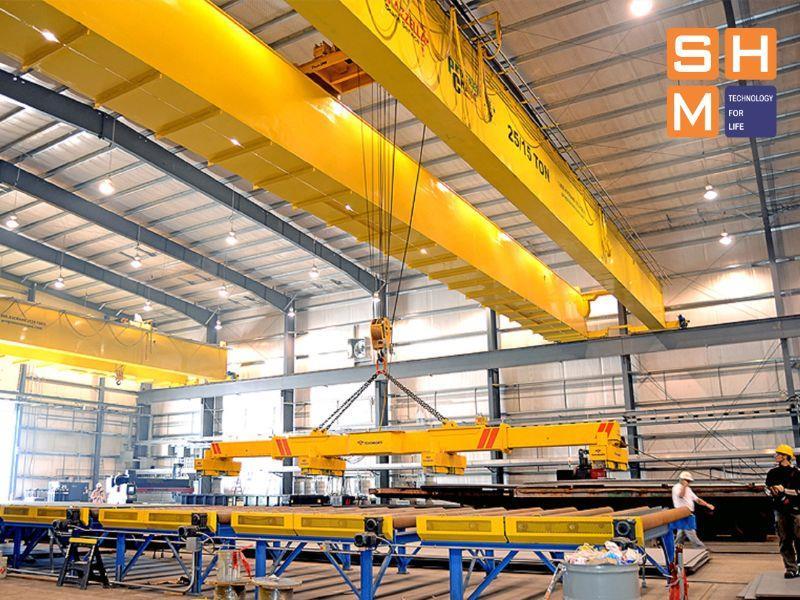 Cầu trục: Định nghĩa, phân loại, các cơ cấu chính và quy trình lắp đặt