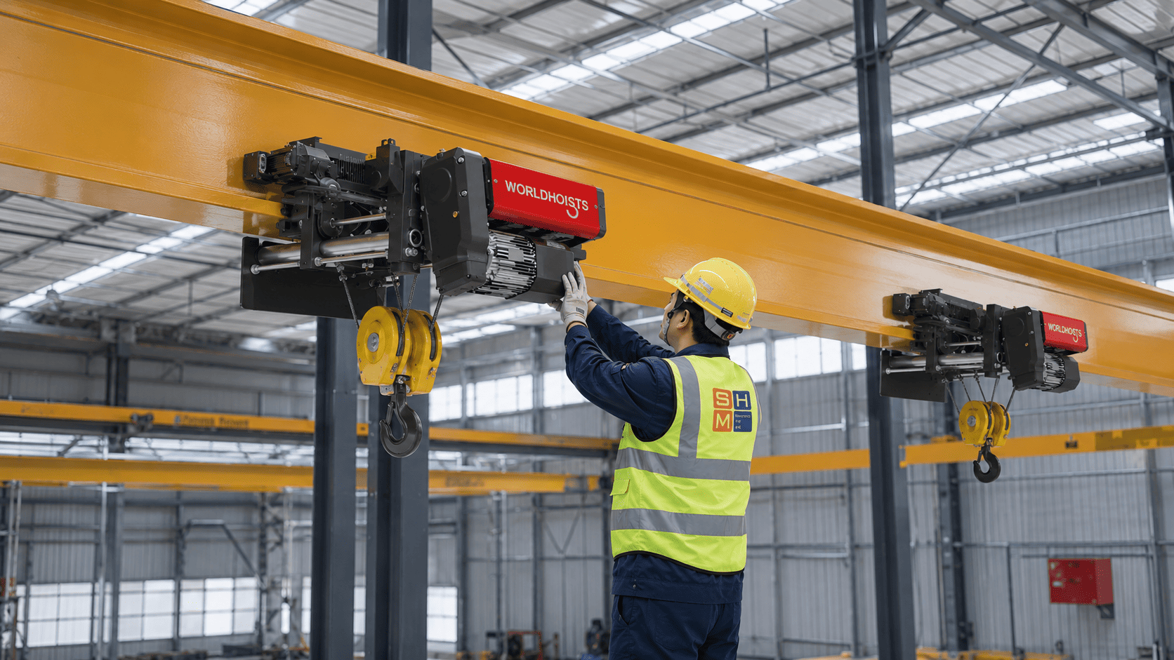 Dịch vụ bảo trì pa lăng trọn gói tại SHM