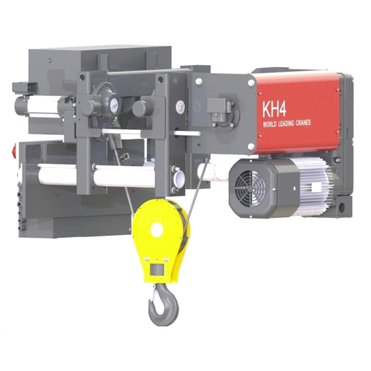 Pa lăng WorldHoists KNH4102-E150 & E230 thu móc cao