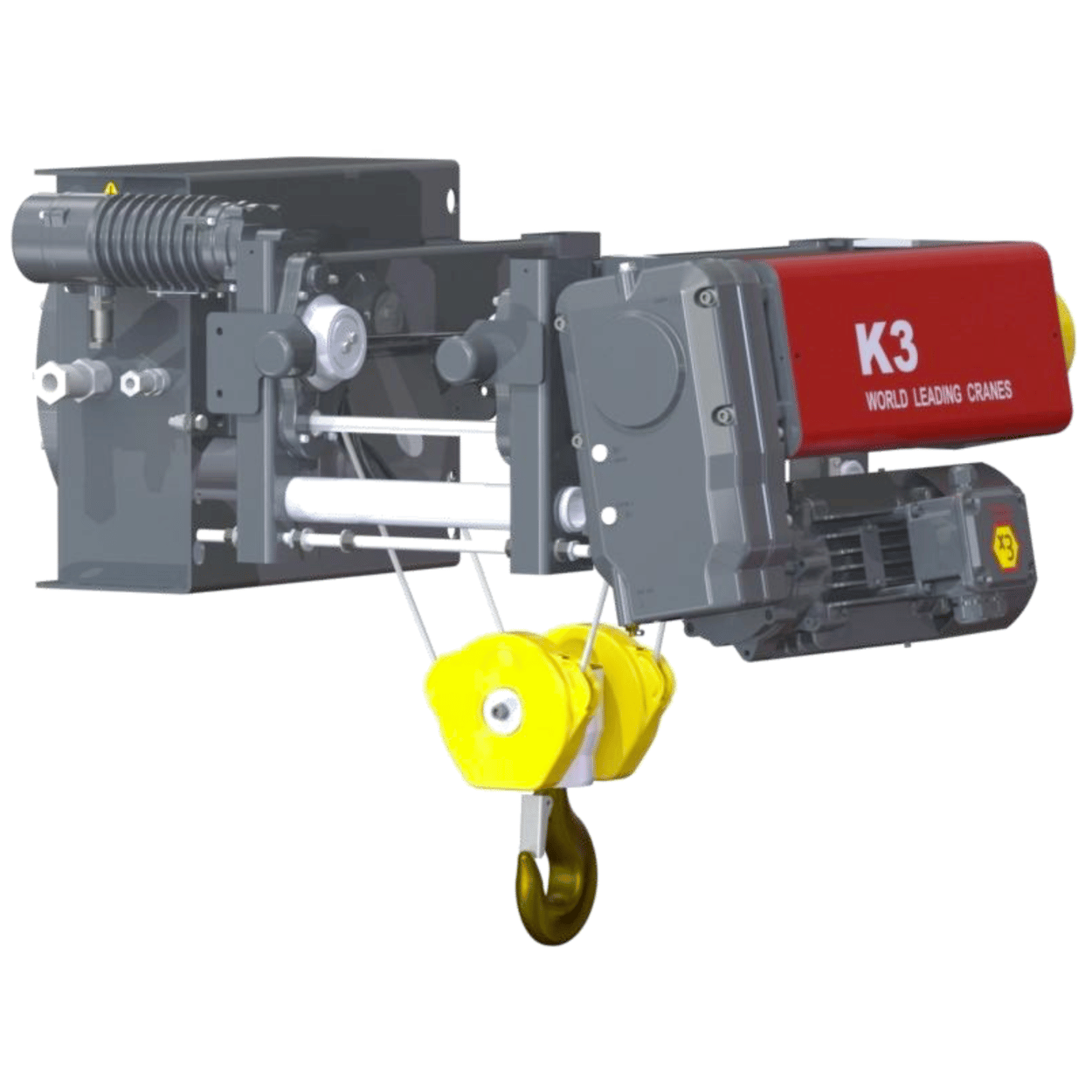 Pa lăng thu móc cao phòng nổ WorldHoists KEK3104