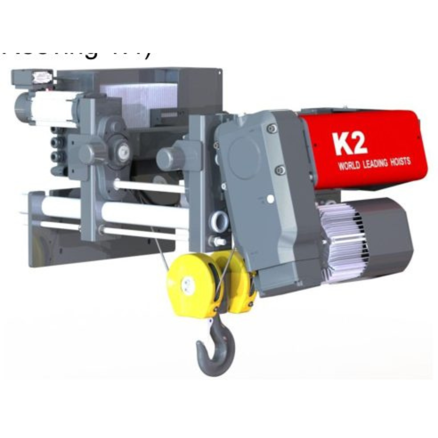 Pa lăng dầm đơn World Hoist KNK2104 chiều cao nâng dưới tiêu chuẩn