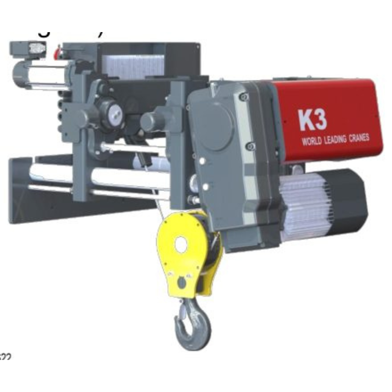 Pa lăng dầm đơn World Hoist KNK3102