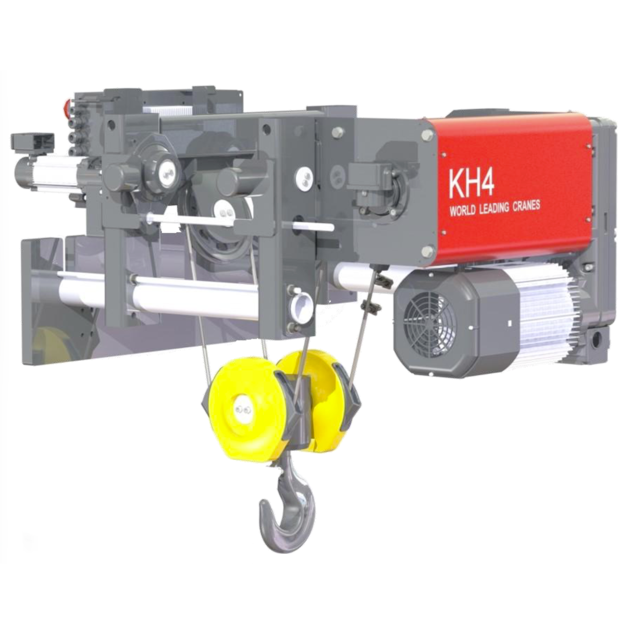 Pa lăng WorldHoists KNH4104-E090 tiết kiệm chiều cao nâng hạ