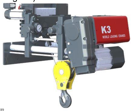 Pa lăng dầm đơn World Hoist KNK3102